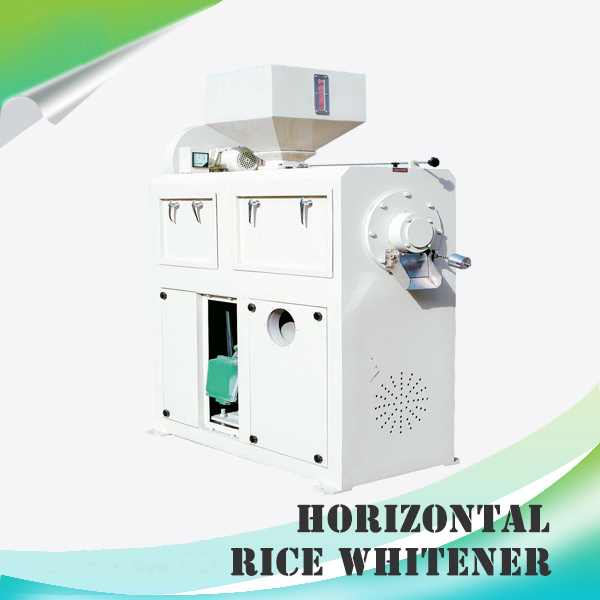 horizontal rice whitener